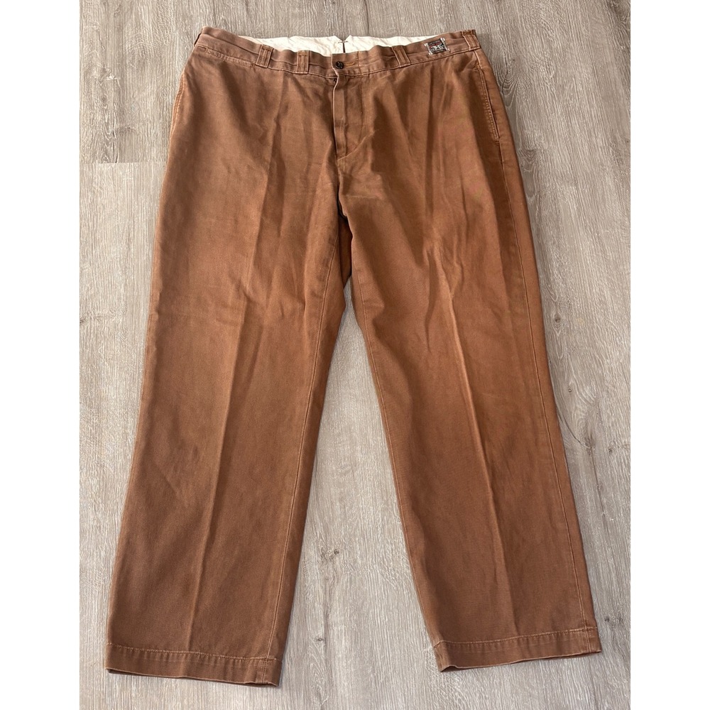 Polo Ralph Lauren GI Fit Chinos Mens 38x30 Brown Cotton Twill Straight Leg Pants